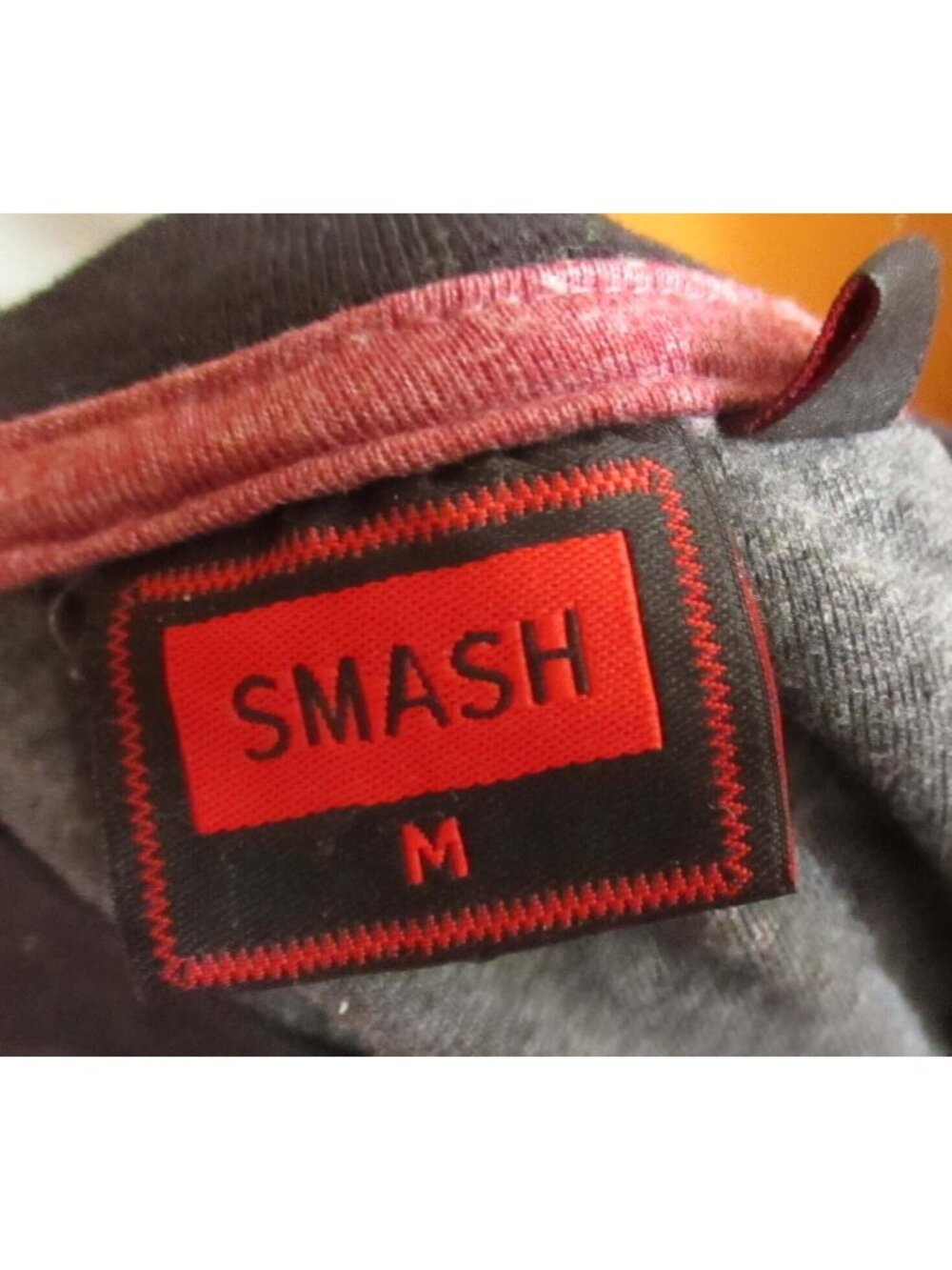 Nerd Smash Crewneck Vintage Men's T-shirt Medium Grungy 90's Colorblock Buttery